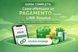 Pagamento link revolut: sblocca bonus, preleva fondi e ottieni cashback